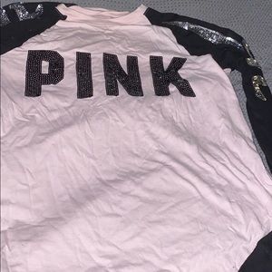 Pink long sleeve shirt